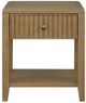 Flexsteel® Reed Driftwood Chairside Table-3
