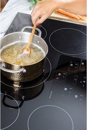 Sharp® 36" Black Induction Cooktop-1