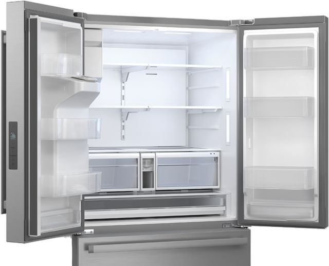 Sharp® 36 in. 28.9 Cu. Ft. Stainless Steel French Door Refrigerator-11