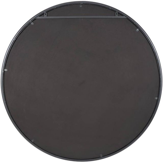 Deco Marche Black Wall Mirror with Gold Inner Frame-2