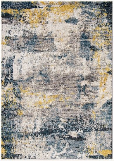 Orian Studio Wide Awake Blue 5'x8' Area Rug-0