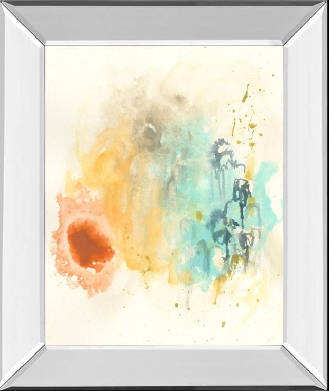 Classy Art Magnetic Shift IV by June Erica Vess Mirror Framed Wall Art-0