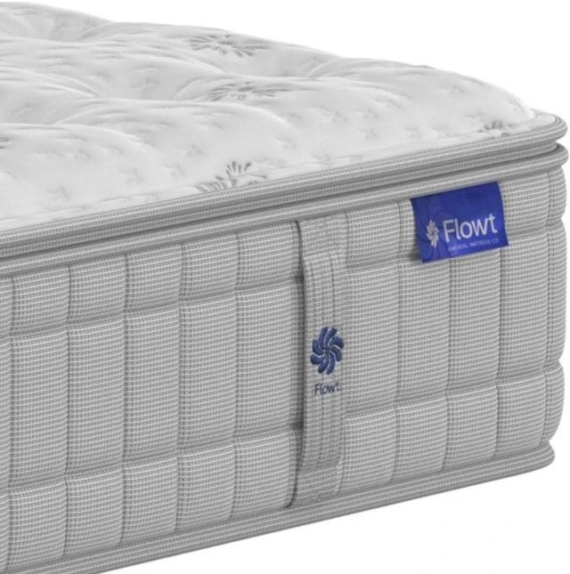 King Koil® Flowt Blue Nightfall 15" Wrapped Coil Plush Tight Top Split Head Queen Mattress-3