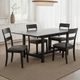 Primo International™ 5100 5-Piece Dark Gray Dining Set-1