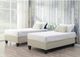 Elements International Abby Natural Twin Platform Bed-4