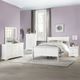 ACME Furniture Louis Philippe White Twin Sleigh Bed-4