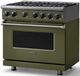 Viking® 7 Series 36" Martini Pro Style Liquid Propane Gas Range-3