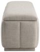 Homelegance® Maize Taupe Storage Bench-3