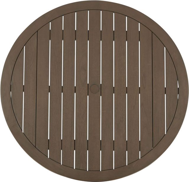 Signature Design by Ashley® Germalia Brown Outdoor Dining Table-2