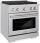 ZLINE Paramount 30" Satin Stainless Steel Pro Style Dual Fuel Range-1
