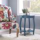 Powell® Rainbow Teal Side Table-1