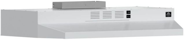 FORNO® Espresso Cappa 30" White Under Cabinet Range Hood-3