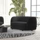 Furniture of America® Versoix Black Loveseat-2