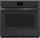 GE® 30" Black Single Electric Wall Oven-0
