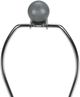 Monarch Specialties Inc. 24"H Grey Concrete Table Lamp-1