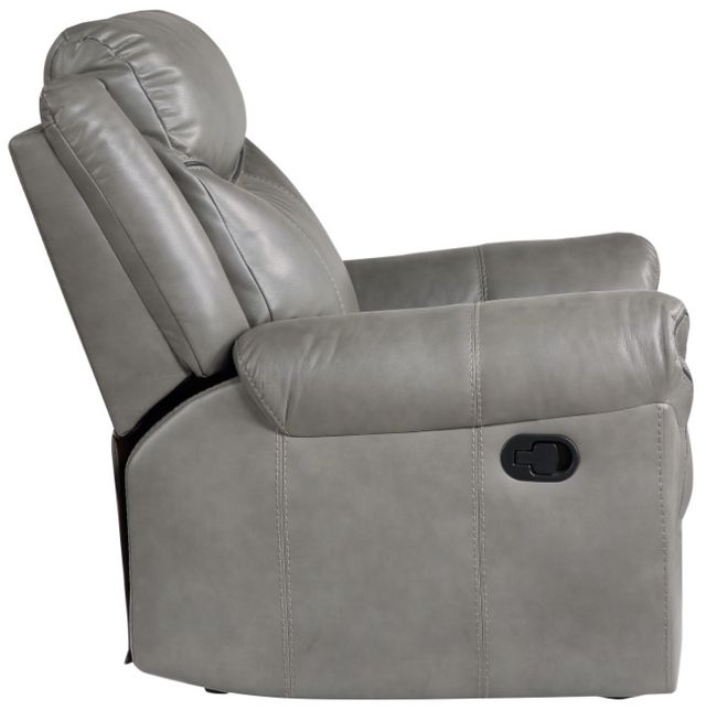 Homelegance® Aram Gray Manual Glider Recliner-3