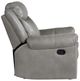 Homelegance® Aram Gray Manual Glider Recliner-3
