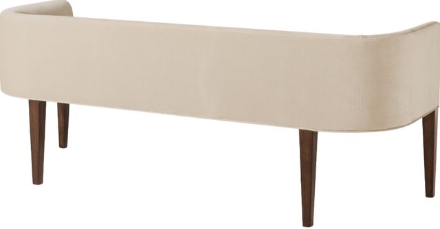 Hooker® Furniture Archives Classic Walnut/Liber Oat Bed Bench-3