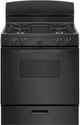 GE® 30" Black Freestanding Gas Range-0