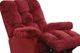 American Wholesale Furniture Nettles Merlot Manual Rocker Recliner-1