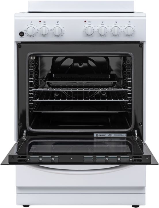 Element® 24" White Freestanding Electric Range-1