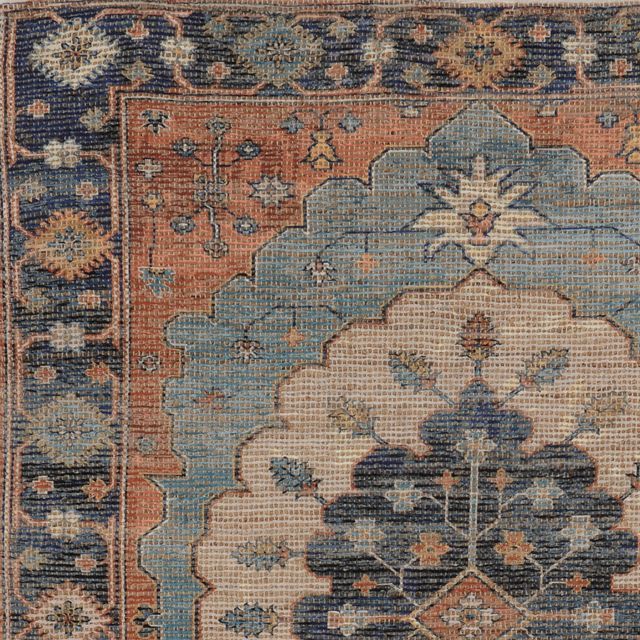 KAS Rugs Morris 2224 Blue Charisma 5'x7' Area Rug-1