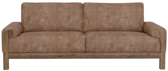 International Furniture Direct Sedona Brown 2-Seater Sofa-1