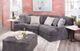 Jackson Furniture Mammoth 2-Piece Smoke Sectional Sofa Set-2
