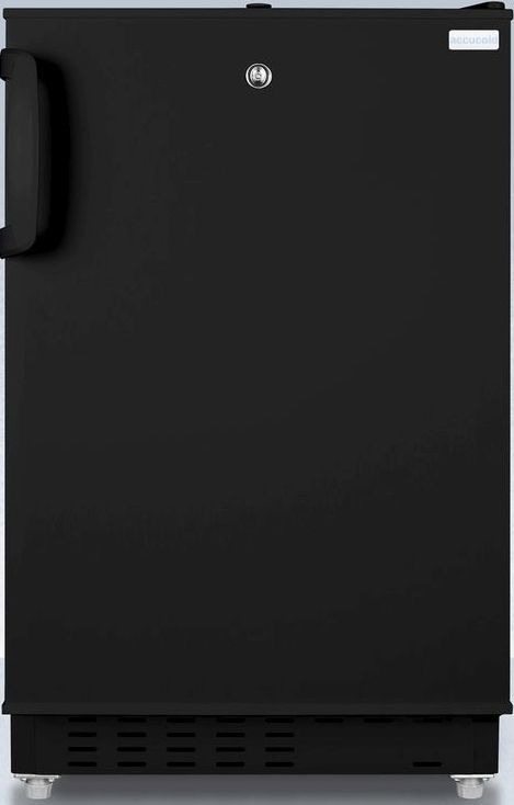 Accucold® 2.7 Cu. Ft. Black Built-in Refrigerator/Freezer-0
