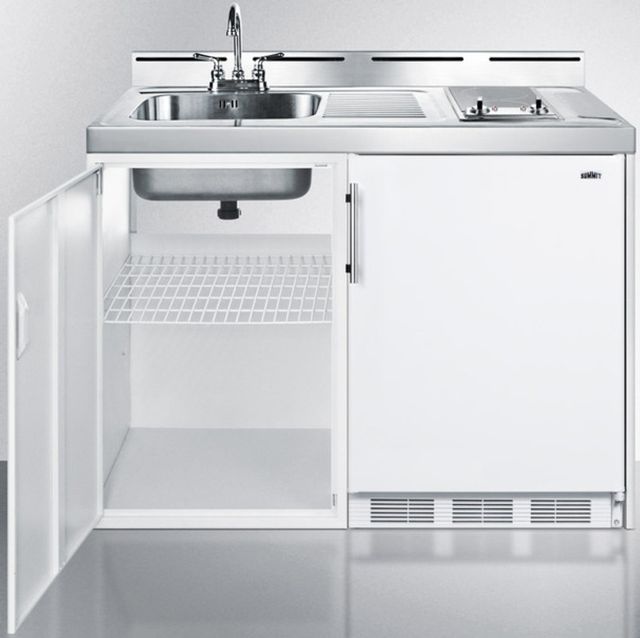 Summit® 48" White All-In-One Kitchenette-1