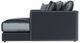 Jackson Furniture Remington 4-Piece Slate Right Arm Facing Sectional and Chaise-3