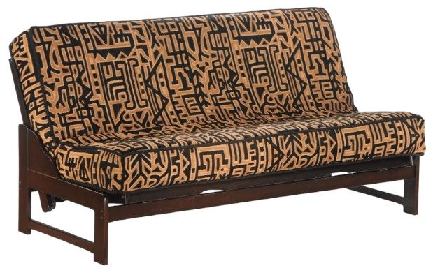 Night & Day Furniture™ Futon Eureka Dark Chocolate Queen Futon Frame-0