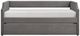 Homelegance® Shiloh Dark Gray Youth Twin Daybed with Trundle-2