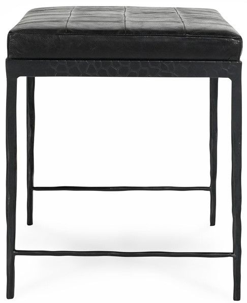 Classic Home Dark Bronze/Onyx Black 28" Bench-3