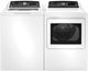 GE® White Top Load Washer & Gas Dryer Laundry Pair-0