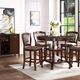 New Classic® Home Furnishings Bixby Espresso Counter Height Dining Table-1