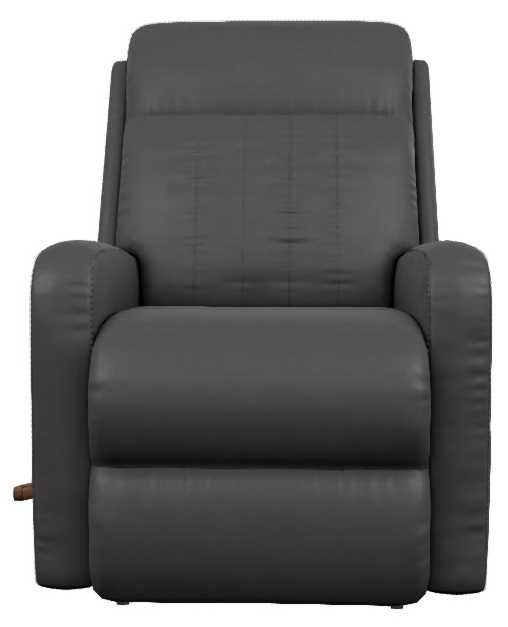 La-Z-Boy® Finley Onyx Leather Manual Wall Recliner-1