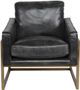 Classic Home Ken Jet Black Accent Chair-3