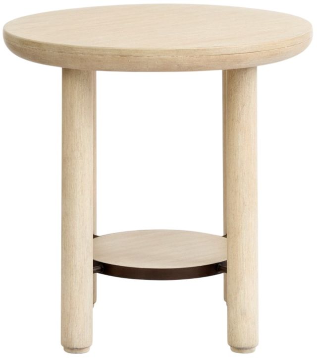 Magnussen Home® Sunset Cove Sanibel Brown Round End Table-2