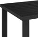 Armen Living Alegria Black Outdoor Patio Bar Height Dining Table-3