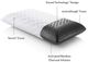 Malouf® Z® Zoned ActiveDough™ + Bamboo Charcoal King Bed Pillow-3