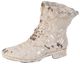 A & B Home White Boot Vase-0