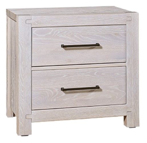 Artisan & Post by Vaughan-Bassett Joinery Washed White Oak Nightstand-0