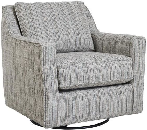 Fusion Furniture Trilogy Khaki Cassidy Marble Swivel Glider Chair-0