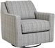 Fusion Furniture Trilogy Khaki Cassidy Marble Swivel Glider Chair-0