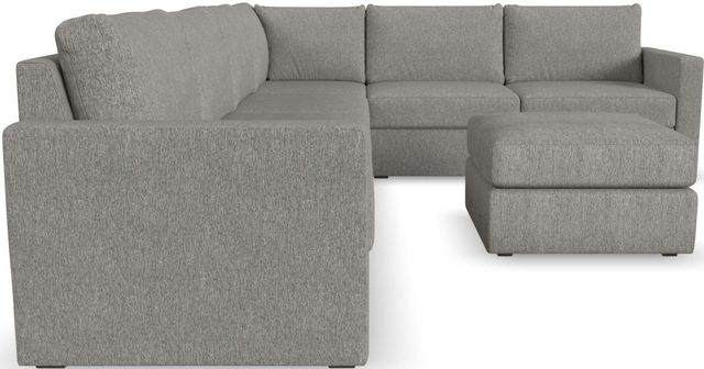 Flex by Flexsteel® 7-Piece Pebble Sectional with Ottoman-2