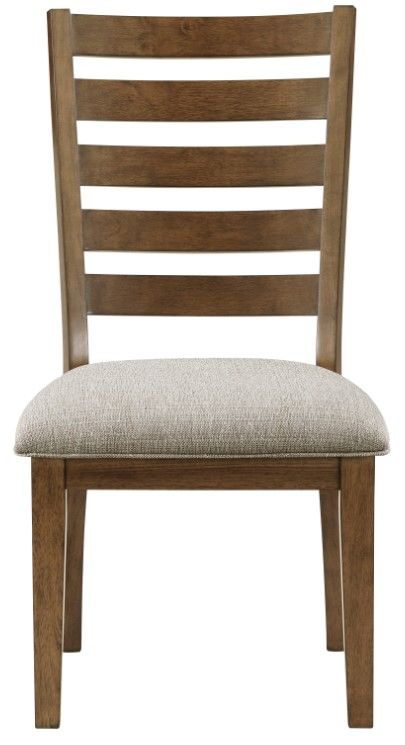 Homelegance® Tigard Beige/Cherry Dining Side Chair-2