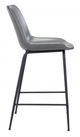 Zuo® Byron Gray Counter Chair-2