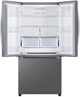 Samsung Bespoke AI 33" 24.5 Cu. Ft. Fingerprint Resistant Stainless Steel Freestanding French Door Refrigirator-1