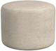 Bassett Mirror Anderson Cream Round Ottoman-0